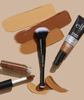 Complexion Duo Brush, Makeup Brush for Applying Foundation & Concealer, Creates an Airbrushed Finish, Made with Vegan, Cruelty-Free Bristles