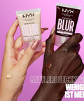 NYX PROFESSIONAL MAKEUP Bare with Me Blur Skin Tint Foundation Make up with Matcha, Glycerin & Niacinamide - Light Neutral