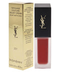 Yves Saint Laurent Tatouage Couture Velvet Matte Cream - 201 Rouge Tatouage Lipstick Women 0.2 Oz