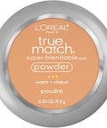 True Match Super Blendable Oil Free Foundation Powder, W2 Light, 0.33 Oz, Packaging May Vary