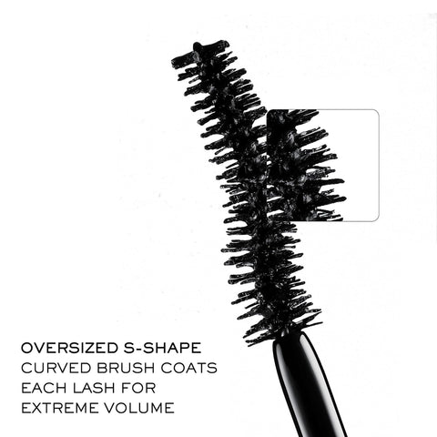 Lancôme Hypnôse Drama Waterproof Mascara - Volumizing Mascara for Clump-Free & Dramatic Volume - Excessive Black