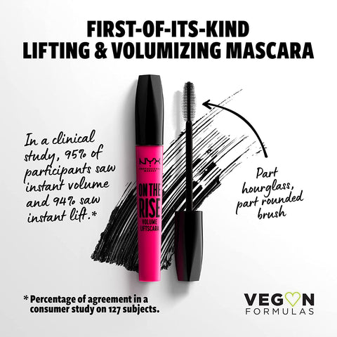 NYX PROFESSIONAL MAKEUP on the Rise Volume Liftscara Mascara , Black