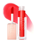 Maybelline Lifter Gloss, Hydrating Lip Gloss with Hyaluronic Acid, Ice, Pink Neutral, 0.18 Ounce